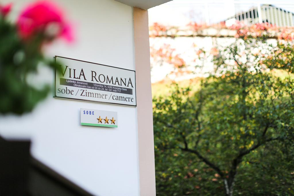 Vila Romana Kranjska Gora Exteriör bild